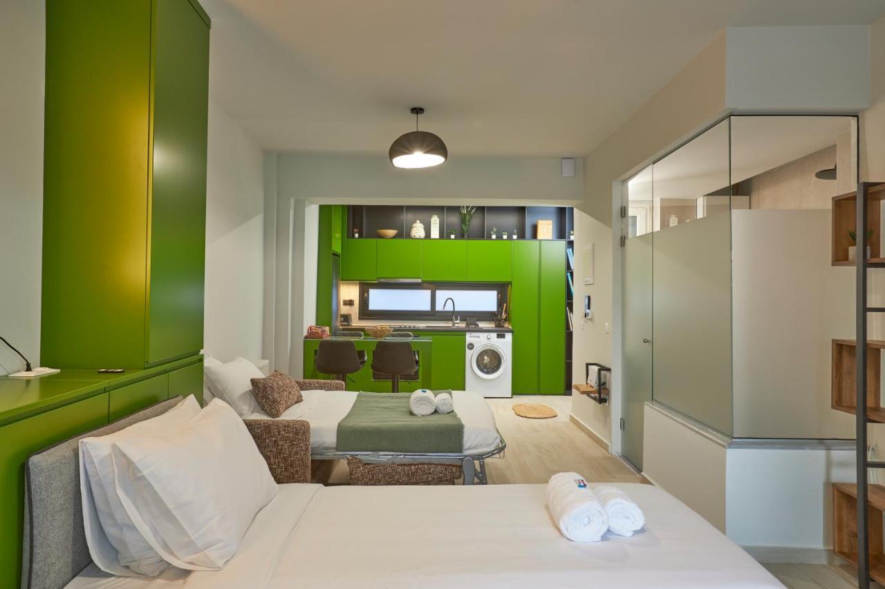 Olea Apartments Salonicco Esterno foto